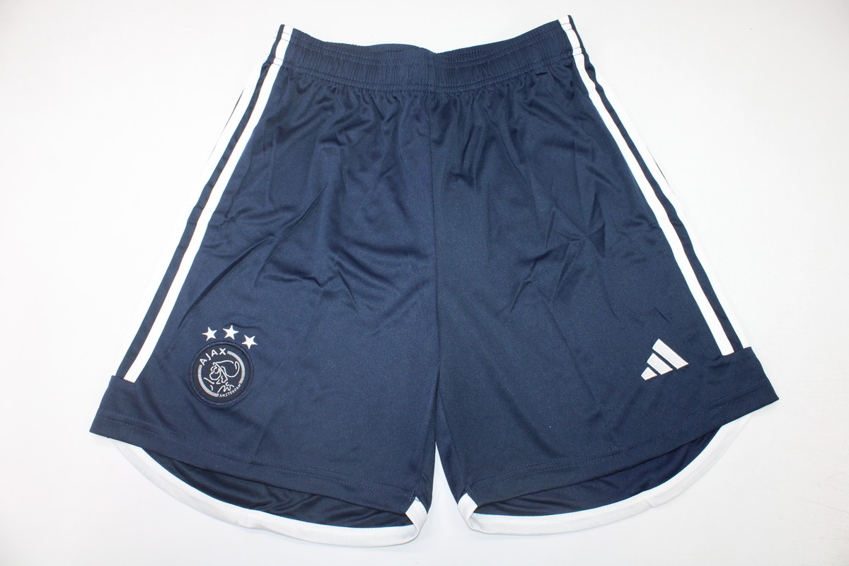 AAA Quality Ajax 23/24 Away Dark Blue Soccer Shorts